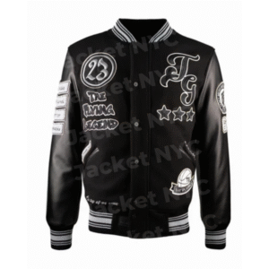 Jacket NYC: Top Gun the New Flying Legend Black Varsity Jacket