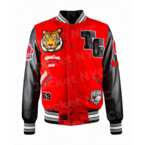 Jacket NYC: Top Gun Wildcats Red Varsity Jacket